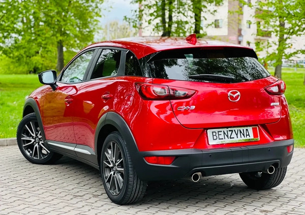 Mazda CX-3 cena 59900 przebieg: 109338, rok produkcji 2015 z Wejherowo małe 704